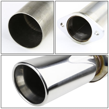 TUBERIA CATBACK CATBACK - 12-16 CHEVY SONIC 1.8L / 1.4T - SINGLE ROLLED TIP - STAINLESS STEEL