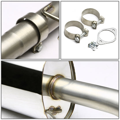 TUBERIA CATBACK CATBACK - 12-16 CHEVY SONIC 1.8L / 1.4T - SINGLE ROLLED TIP - STAINLESS STEEL