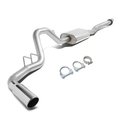 TUBERIA CATBACK CATBACK - 99-07 CHEVY SILVERADO / GMC SIERRA STANDARD CAB SHORT BED 4.3L / 4.8L / 5.3L / 6.0L - MUFFLER TIP - STAINLESS STEEL