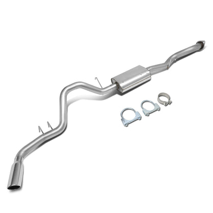 TUBERIA CATBACK CATBACK - 99-07 CHEVY SILVERADO / GMC SIERRA STANDARD CAB SHORT BED 4.3L / 4.8L / 5.3L / 6.0L - MUFFLER TIP - STAINLESS STEEL
