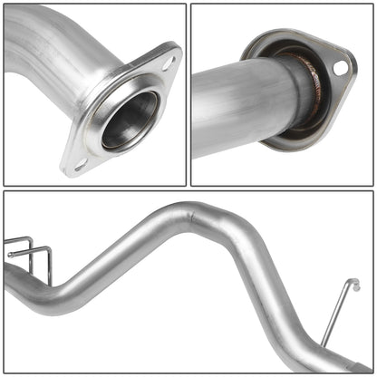 TUBERIA CATBACK CATBACK - 99-07 CHEVY SILVERADO / GMC SIERRA STANDARD CAB SHORT BED 4.3L / 4.8L / 5.3L / 6.0L - MUFFLER TIP - STAINLESS STEEL