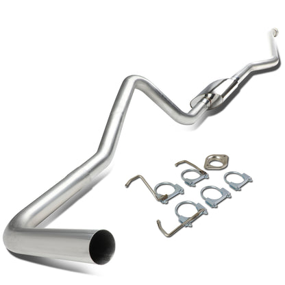 TUBERIA CATBACK CATBACK - 99-06 CHEVY SILVERADO, GMC SIERRA 1500 - EXTENDED CREW CAB - SHORT BED- SINGLE TIP - STAINLESS STEEL