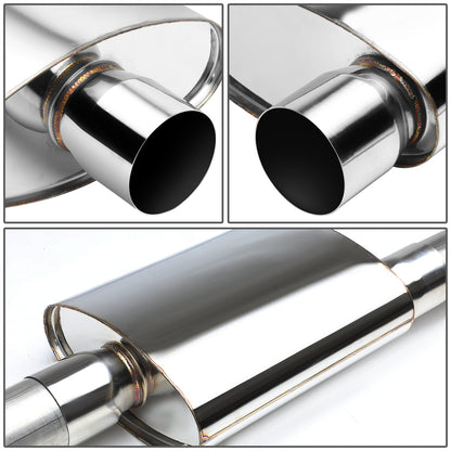 TUBERIA CATBACK CATBACK - 99-06 CHEVY SILVERADO, GMC SIERRA 1500 - EXTENDED CREW CAB - SHORT BED- SINGLE TIP - STAINLESS STEEL