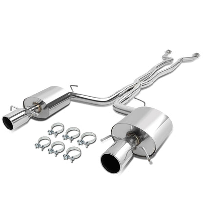 TUBERIA CATBACK CATBACK - STAINLESS STEEL - DUAL ROLLED TIP - 09-11 CADILLAC CTS-V RWD A/T M/T 6.2L