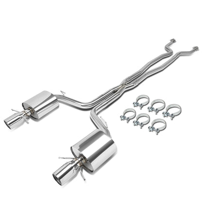 TUBERIA CATBACK CATBACK - STAINLESS STEEL - DUAL ROLLED TIP - 09-11 CADILLAC CTS-V RWD A/T M/T 6.2L