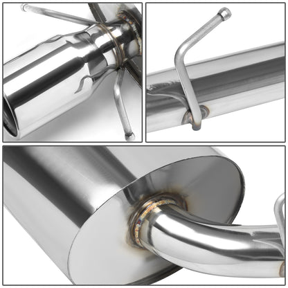 TUBERIA CATBACK CATBACK - STAINLESS STEEL - DUAL ROLLED TIP - 09-11 CADILLAC CTS-V RWD A/T M/T 6.2L