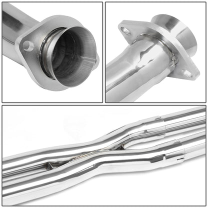 TUBERIA CATBACK CATBACK - STAINLESS STEEL - DUAL ROLLED TIP - 09-11 CADILLAC CTS-V RWD A/T M/T 6.2L