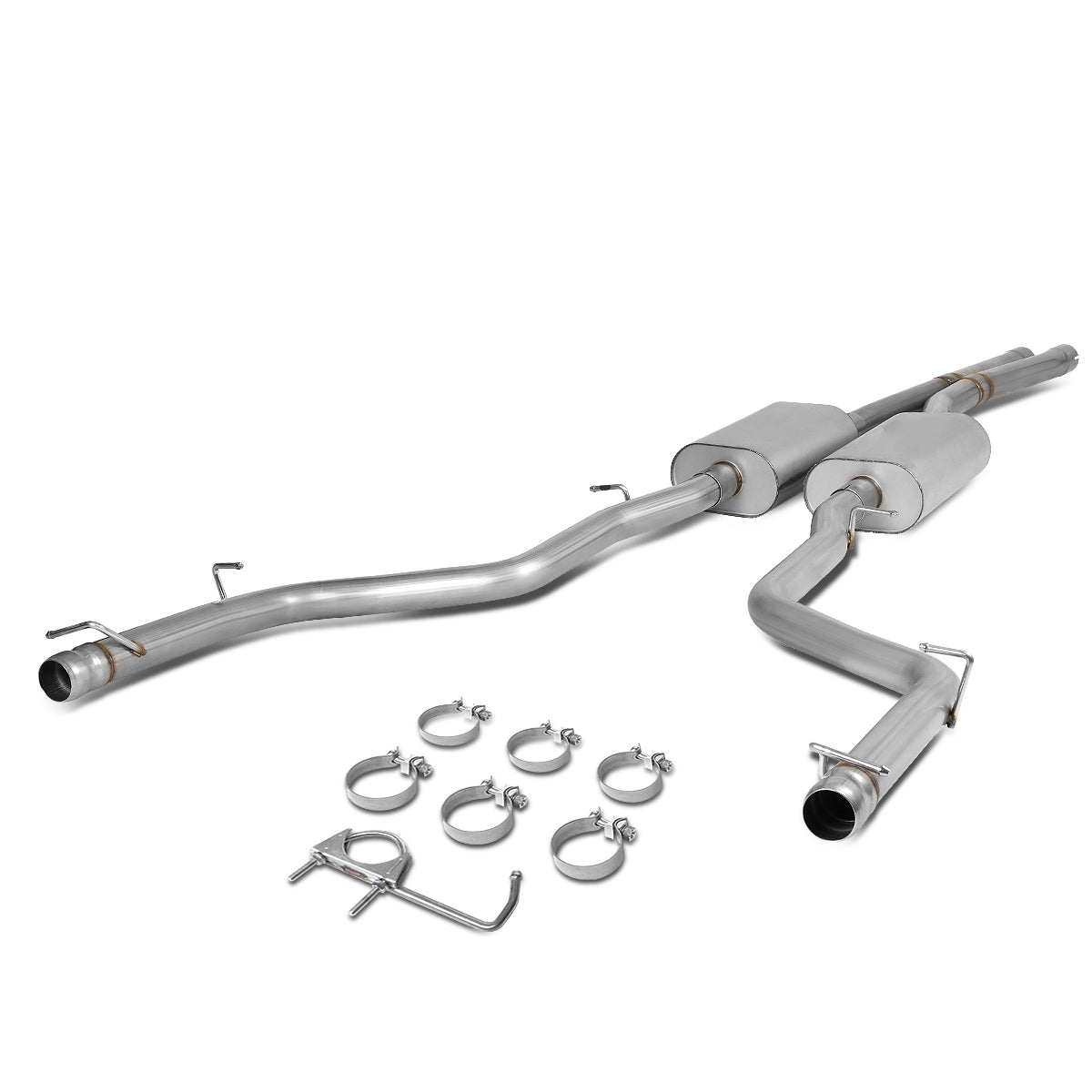 TUBERIA CATBACK CATBACK - 15-18 DODGE CHALLENGER 5.7 V8 - STAINLESS STEEL