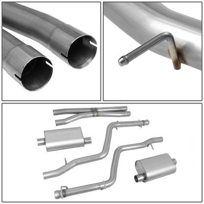 TUBERIA CATBACK CATBACK - 15-18 DODGE CHALLENGER 5.7 V8 - STAINLESS STEEL