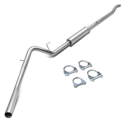 TUBERIA CATBACK CATBACK - 05-07 DODGE DAKOTA - 3.4L / 4.7L - SINGLE TIP - STAINLESS STEEL