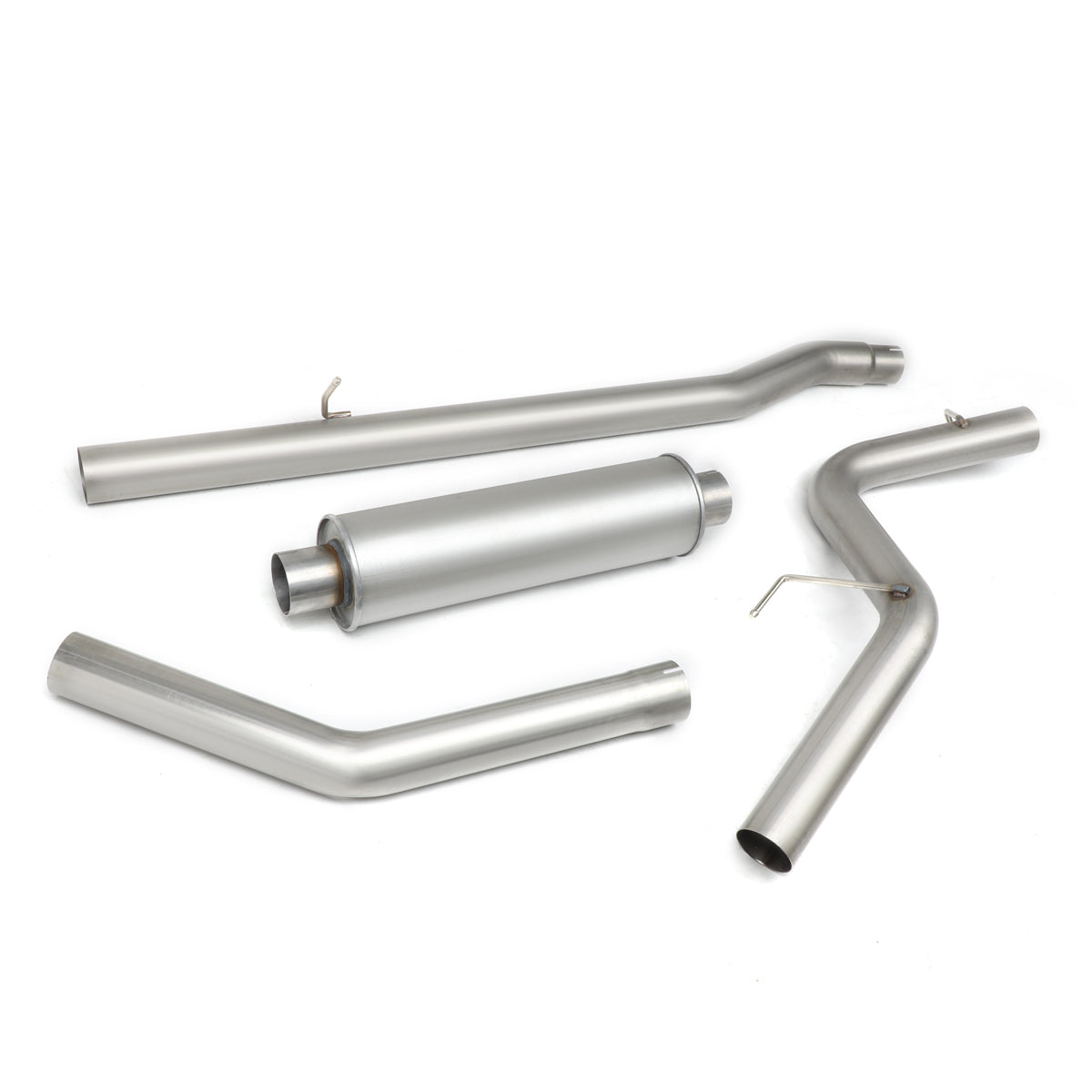 TUBERIA CATBACK CATBACK - 05-07 DODGE DAKOTA - 3.4L / 4.7L - SINGLE TIP - STAINLESS STEEL