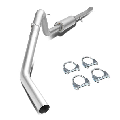 TUBERIA CATBACK CATBACK - 08-12 DODGE DAKOTA - 3.7L / 4.7 L - SINGLE TIP - STAINLESS STEEL