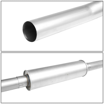 TUBERIA CATBACK CATBACK - 08-12 DODGE DAKOTA - 3.7L / 4.7 L - SINGLE TIP - STAINLESS STEEL