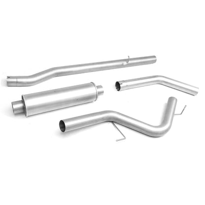 TUBERIA CATBACK CATBACK - 08-12 DODGE DAKOTA - 3.7L / 4.7 L - SINGLE TIP - STAINLESS STEEL