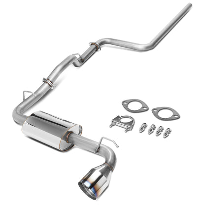TUBERIA CATBACK CATBACK - 00-05 DODGE NEON - SINGLE BURNT TIP - STAINLESS STEEL