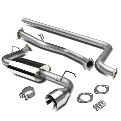 TUBERIA CATBACK CATBACK - 00-05 DODGE NEON - SINGLE ROLLED TIP - STAINLESS STEEL
