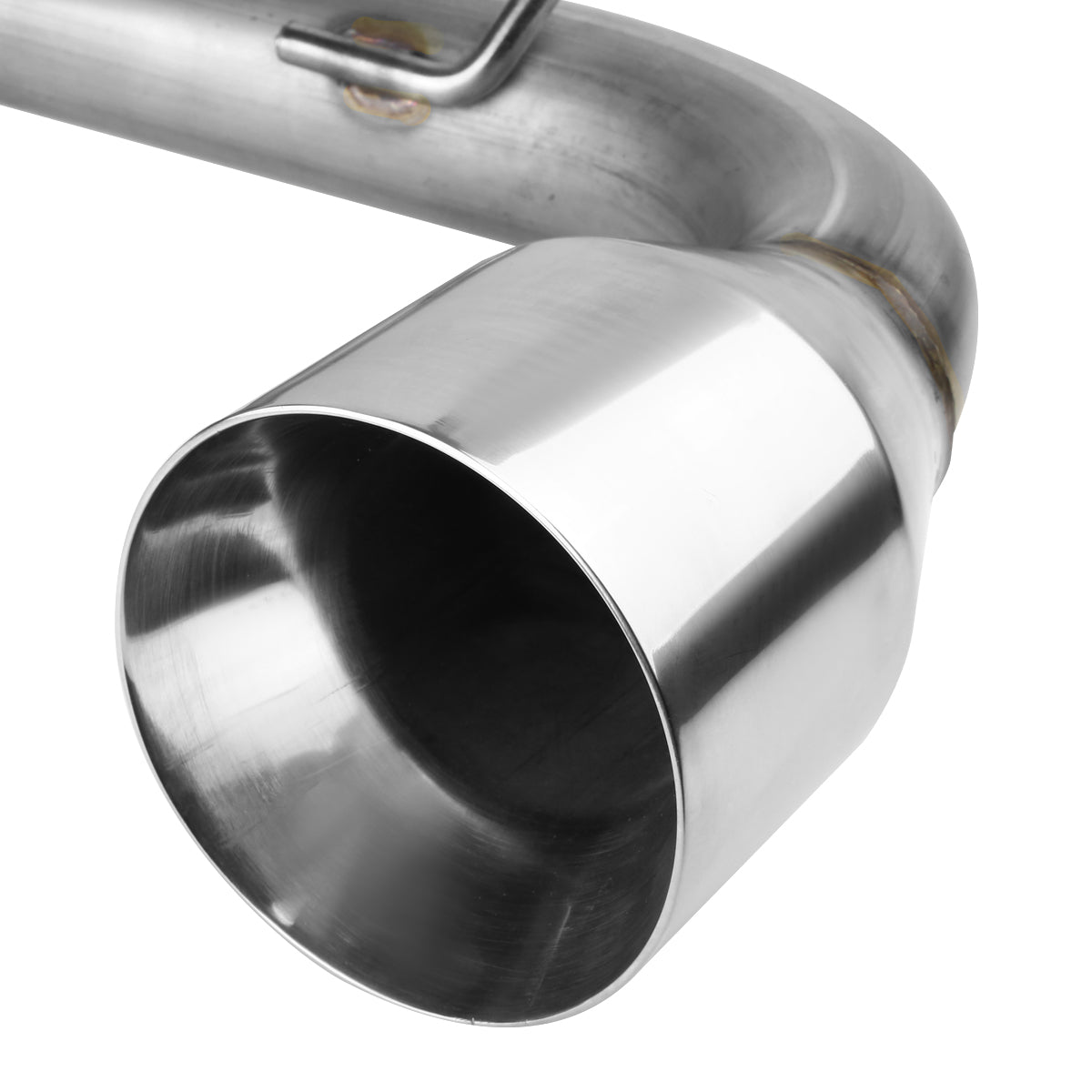 TUBERIA CATBACK CATBACK - 00-05 DODGE NEON - SINGLE ROLLED TIP - STAINLESS STEEL