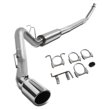 TUBERIA CATBACK CATBACK - 94-02 DODGE RAM 2500, 3500 5.9L - TURBO DIESEL - SINGLE TIP - STAINLESS STEEL