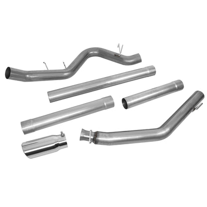 TUBERIA CATBACK CATBACK - 94-02 DODGE RAM 2500, 3500 5.9L - TURBO DIESEL - SINGLE TIP - STRAIGHT PIPE - STAINLESS STEEL