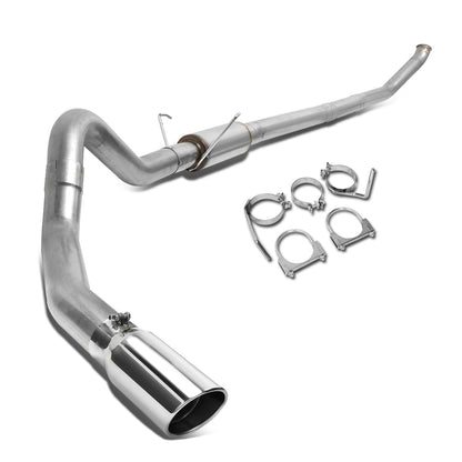 TUBERIA CATBACK CATBACK - 03-04 DODGE RAM 2500, 3500 5.9L - TURBO DIESEL - SINGLE TIP - STAINLESS STEEL