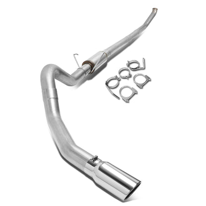 TUBERIA CATBACK CATBACK - 03-04 DODGE RAM 2500, 3500 5.9L - TURBO DIESEL - SINGLE TIP - STAINLESS STEEL