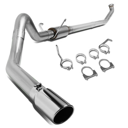TUBERIA CATBACK CATBACK - 04-07 DODGE RAM 2500, 3500 5.9 - TURBO DIESEL - SINGLE TIP - STAINLESS STEEL