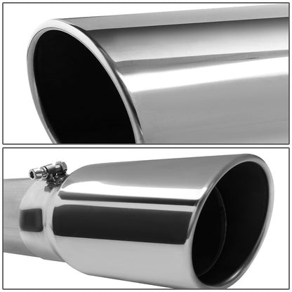 TUBERIA CATBACK CATBACK - 04-07 DODGE RAM 2500, 3500 5.9 - TURBO DIESEL- SINGLE TIP - STRAIGHT PIPE - STAINLESS STEEL