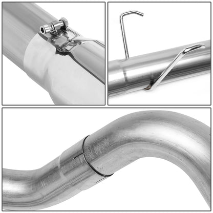 TUBERIA CATBACK CATBACK - 04-07 DODGE RAM 2500, 3500 5.9 - TURBO DIESEL- SINGLE TIP - STRAIGHT PIPE - STAINLESS STEEL