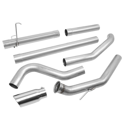 TUBERIA CATBACK CATBACK - 04-07 DODGE RAM 2500, 3500 5.9 - TURBO DIESEL- SINGLE TIP - STRAIGHT PIPE - STAINLESS STEEL