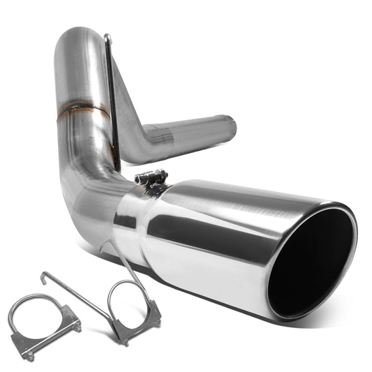 TUBERIA CATBACK CATBACK - 07-09 DODGE RAM 2500, 3500 6.7L L6 - DIESEL - SINGLE TIP - STAINLESS STEEL