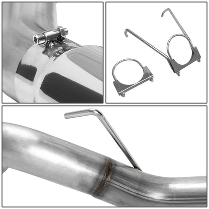 TUBERIA CATBACK CATBACK - 07-09 DODGE RAM 2500, 3500 6.7L L6 - DIESEL - SINGLE TIP - STAINLESS STEEL