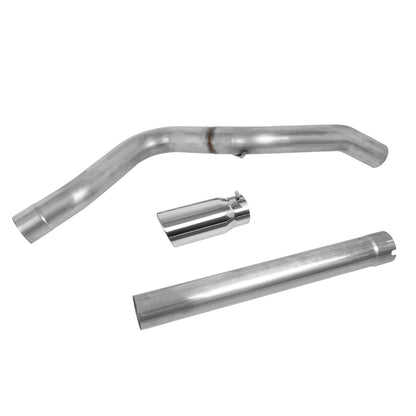 TUBERIA CATBACK CATBACK - 07-09 DODGE RAM 2500, 3500 6.7L L6 - DIESEL - SINGLE TIP - STAINLESS STEEL