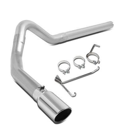 TUBERIA CATBACK CATBACK - 10-12 DODGE RAM 2500, 3500 6.7L L6 - DIESEL - SINGLE TIP - STAINLESS STEEL