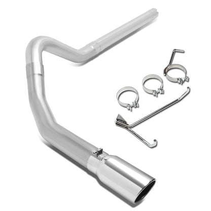 TUBERIA CATBACK CATBACK - 10-12 DODGE RAM 2500, 3500 6.7L L6 - DIESEL - SINGLE TIP - STAINLESS STEEL