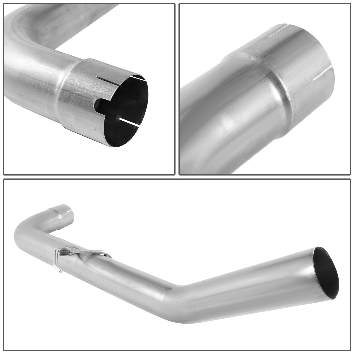 TUBERIA CATBACK FILTER BACK EXHAUST - 13-18 RAM 2500, 3500 6.7 TURBO DIESEL MODELS - DOES NOT FIT CREW CAB MODELS W/ SHORT BEDS - STAINLESS STEEL