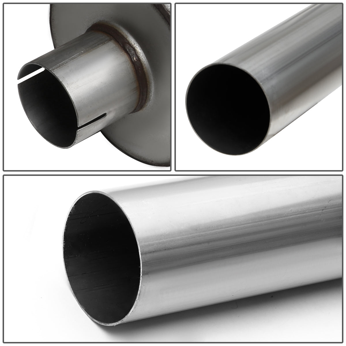 TUBERIA CATBACK CATBACK - 02-05 DODGE RAM 3.7L, 4.7L, 5.9L - STAINLESS STEEL