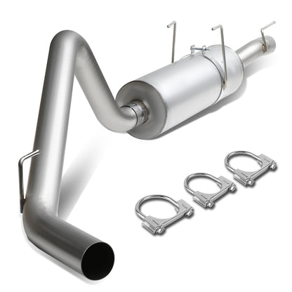 TUBERIA CATBACK CATBACK - 06-08 DODGE RAM 5.7L - STAINLESS STEEL - SINGLE TIP