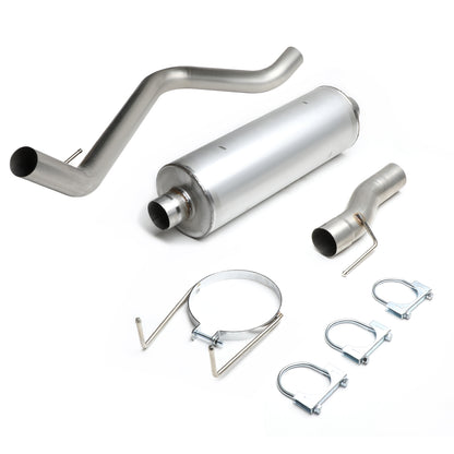 TUBERIA CATBACK CATBACK - 06-08 DODGE RAM 5.7L - STAINLESS STEEL - SINGLE TIP