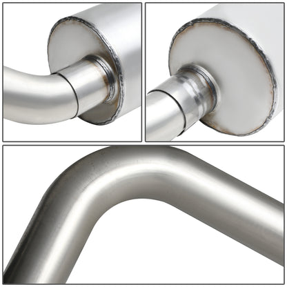 TUBERIA CATBACK CATBACK - 09-17 DODGE RAM 1500 / 10-17 DODGE RAM 2500 , 3500 4.7L / 5.7L V8 - SINGLE TIP - STAINLESS STEEL