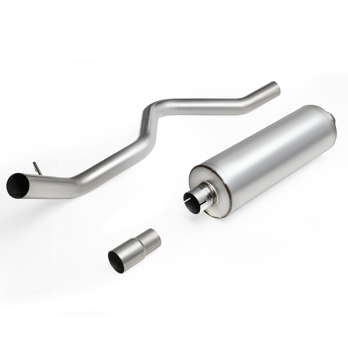 TUBERIA CATBACK CATBACK - 94-97 DODGE RAM 1500 3.9L / 5.2L / 5.9L - SINGLE TIP - STAINLESS STEEL