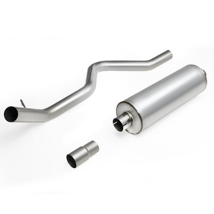 TUBERIA CATBACK CATBACK - 94-97 DODGE RAM 1500 3.9L / 5.2L / 5.9L - SINGLE TIP - STAINLESS STEEL