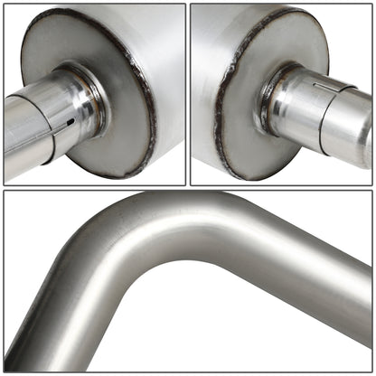 TUBERIA CATBACK CATBACK - 94-97 DODGE RAM 1500 3.9L / 5.2L / 5.9L - SINGLE TIP - STAINLESS STEEL