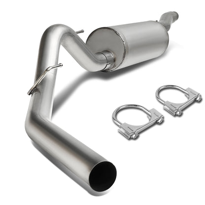 TUBERIA CATBACK CATBACK - 09-10 FORD F-150 4.6L, 5.4L - SINGLE TIP - STAINLESS STEEL