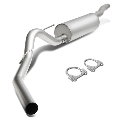 TUBERIA CATBACK CATBACK - 09-10 FORD F-150 4.6L, 5.4L - SINGLE TIP - STAINLESS STEEL