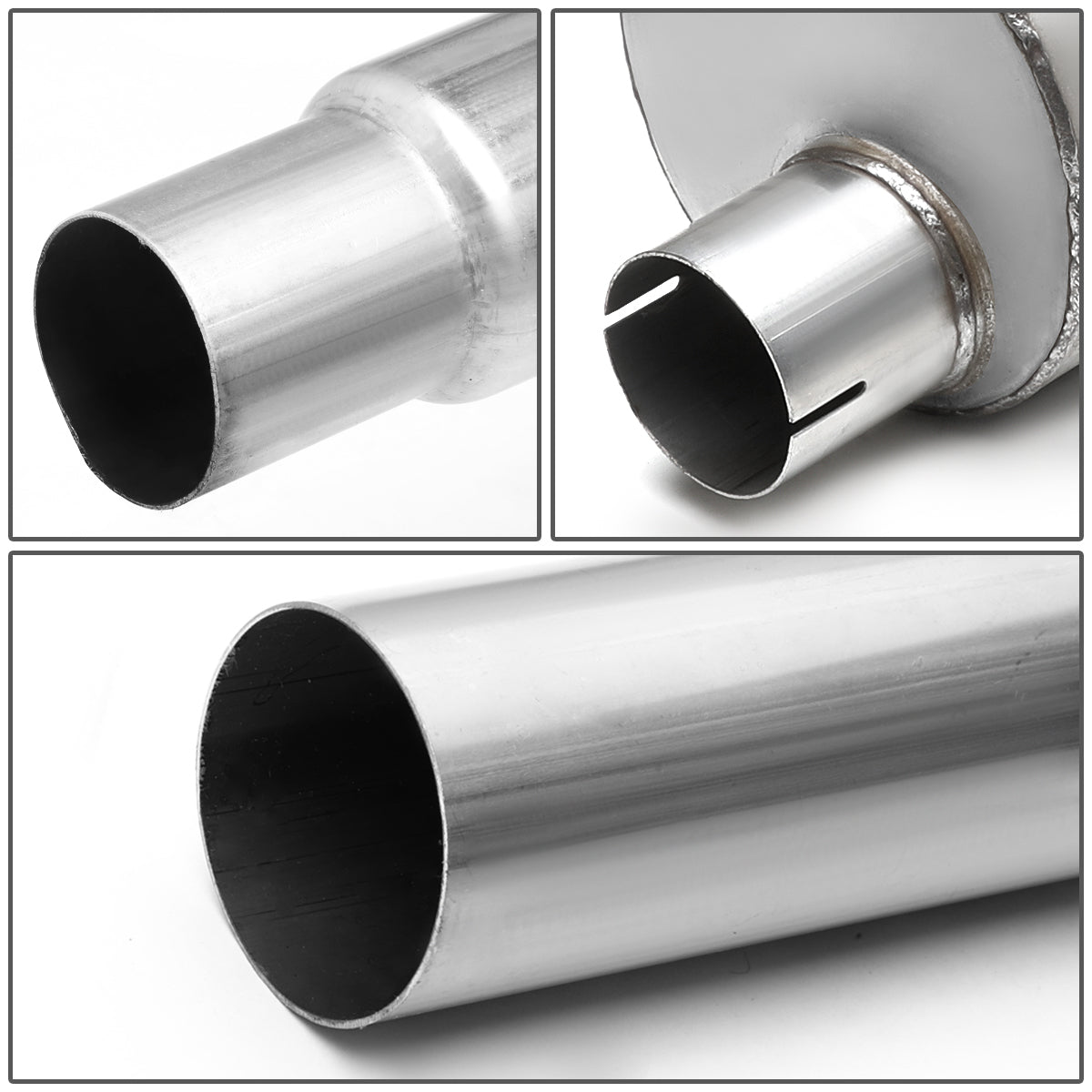 TUBERIA CATBACK CATBACK - 09-10 FORD F-150 4.6L, 5.4L - SINGLE TIP - STAINLESS STEEL