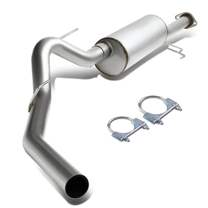 TUBERIA CATBACK CATBACK - 11-14 FORD F-150 3.5L - CREW CAB - SINGLE TIP - STAINLESS STEEL