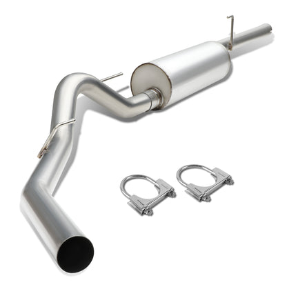 TUBERIA CATBACK CATBACK - 10-14 FORD F-150 6.2L - EXTENDED CAB - SINGLE TIP - STAINLESS STEEL