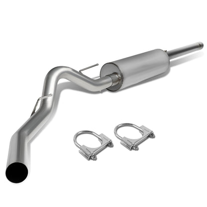 TUBERIA CATBACK CATBACK - 10-14 FORD F-150 6.2L - EXTENDED CAB - SINGLE TIP - STAINLESS STEEL