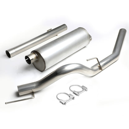 TUBERIA CATBACK CATBACK - 10-14 FORD F-150 6.2L - EXTENDED CAB - SINGLE TIP - STAINLESS STEEL