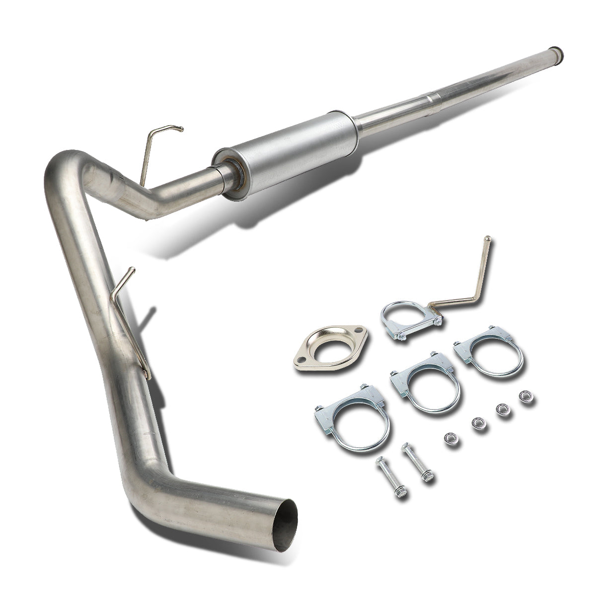 TUBERIA CATBACK CATBACK - 15-17 FORD F-150 2.7L, 3.5L ECO-BOOST - STANDARD / EXTENDED / CREW CAB - SINGLE - STAINLESS STEEL